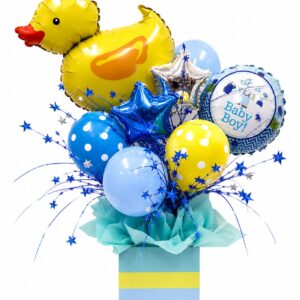 Baby balloon box boy