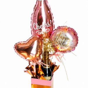 Champagne balloon box