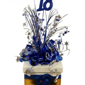 Boxed age centrepiece