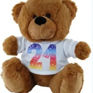 21st plush bear