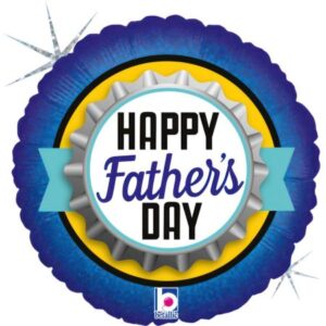 Happy fathers day foil shape balloon