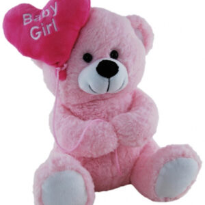 Baby bear with balloon