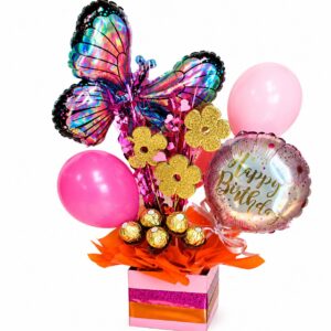 Birthday butterfly box