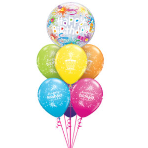 Bubble Birthday bouquet