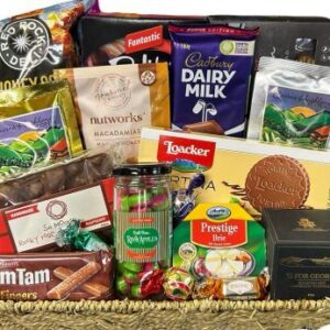 Treats to share gift basket