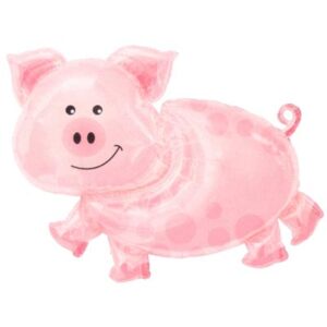 Pig shape balloon