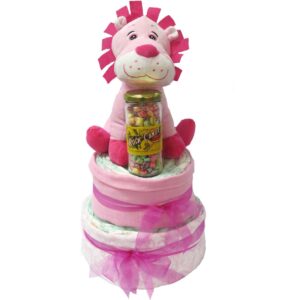 Two tier Nappy cake