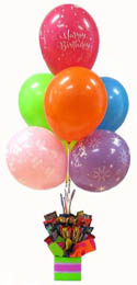 Chocolates and balloons