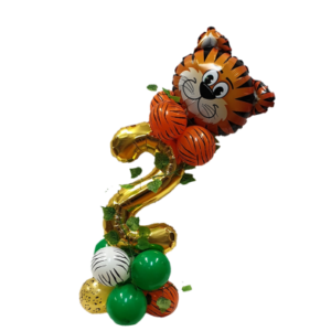 Jungle table decoration