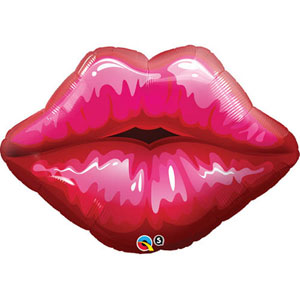 Big red lips