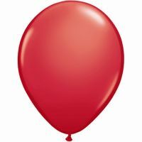 Coloured helium balloon