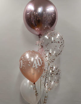 Orbz confetti bouquet