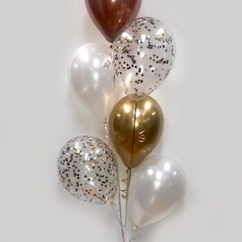 Confetti latex bouquet