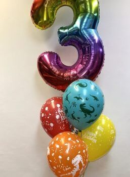 Jumbo number bouquet